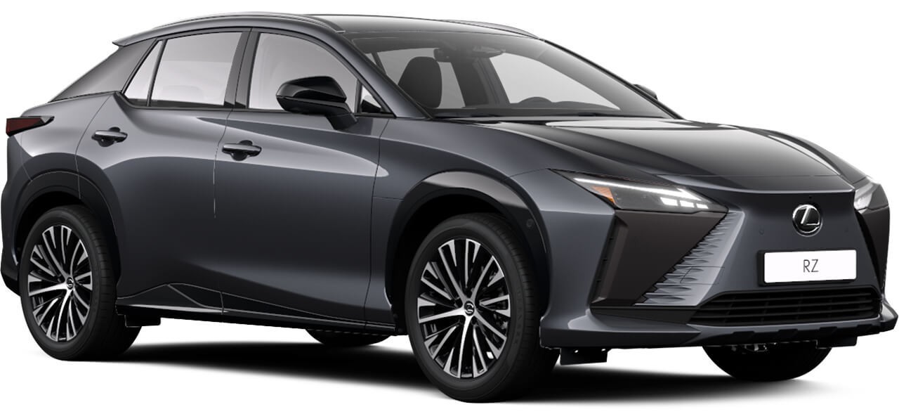 Studio image of the Lexus RX 450h+