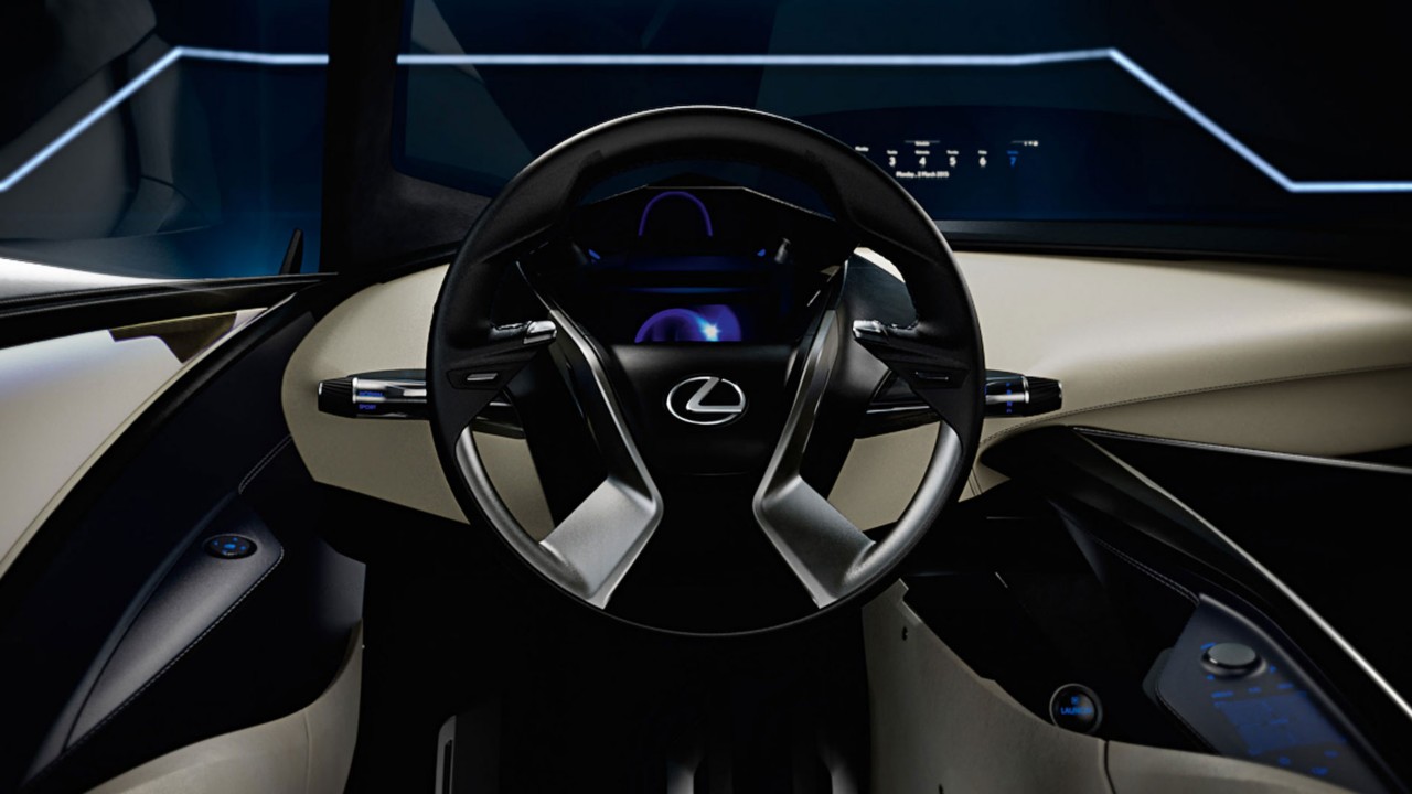 Lexus LF-SA steering wheel