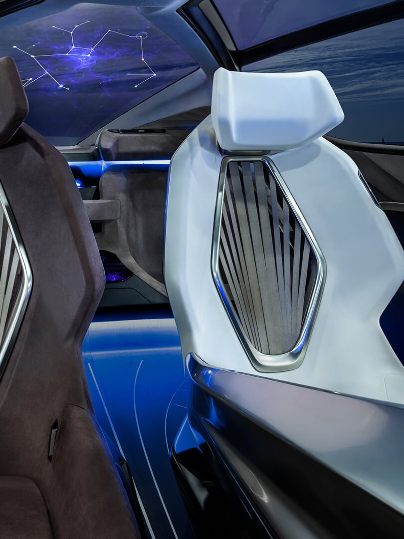 lexus interior car seat concept