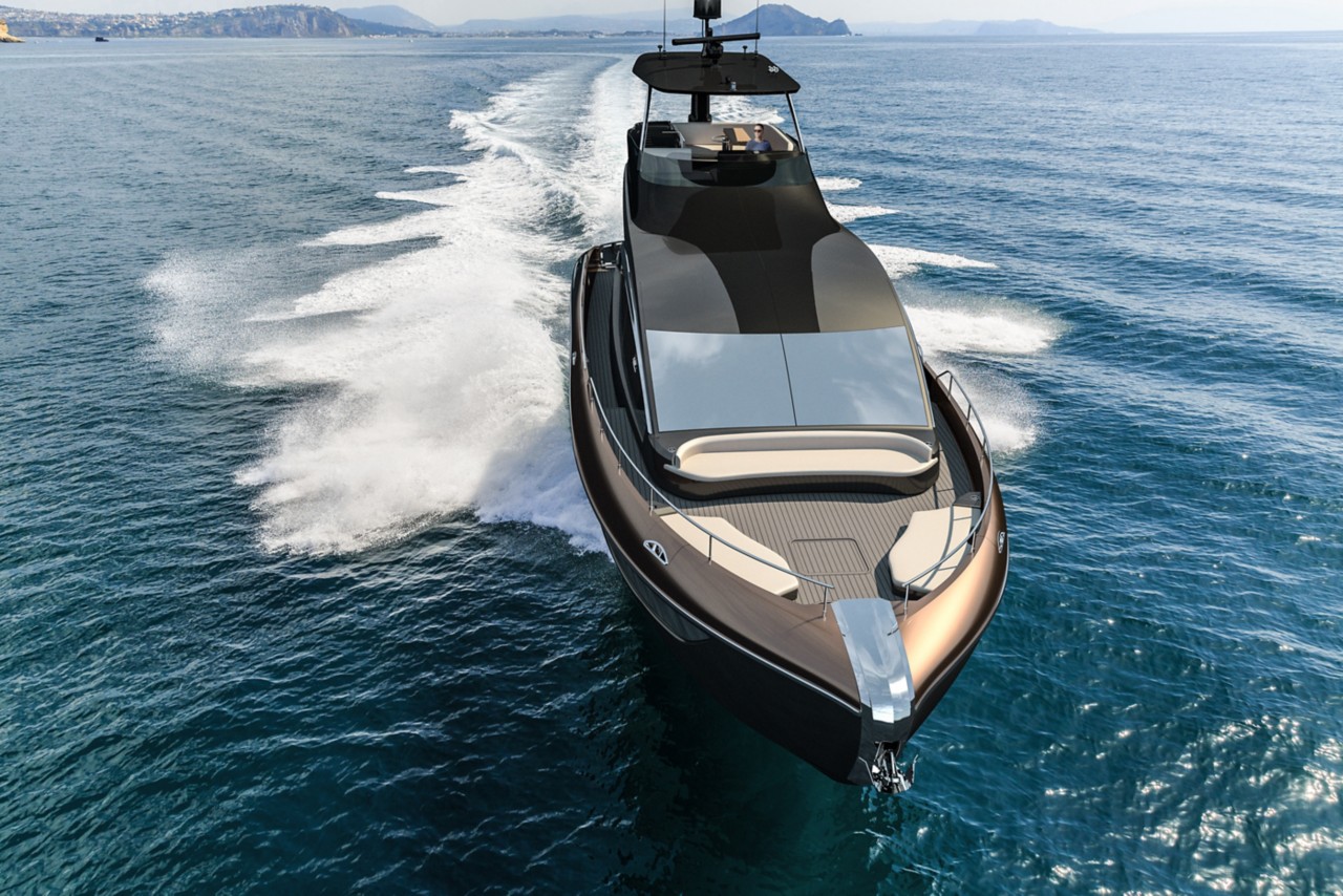 concept photo of the Lexus yacht