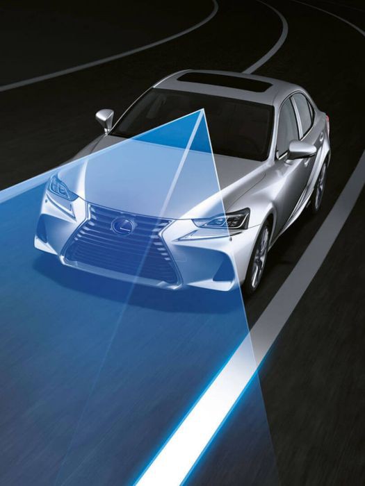 automatic high beam on a Lexus