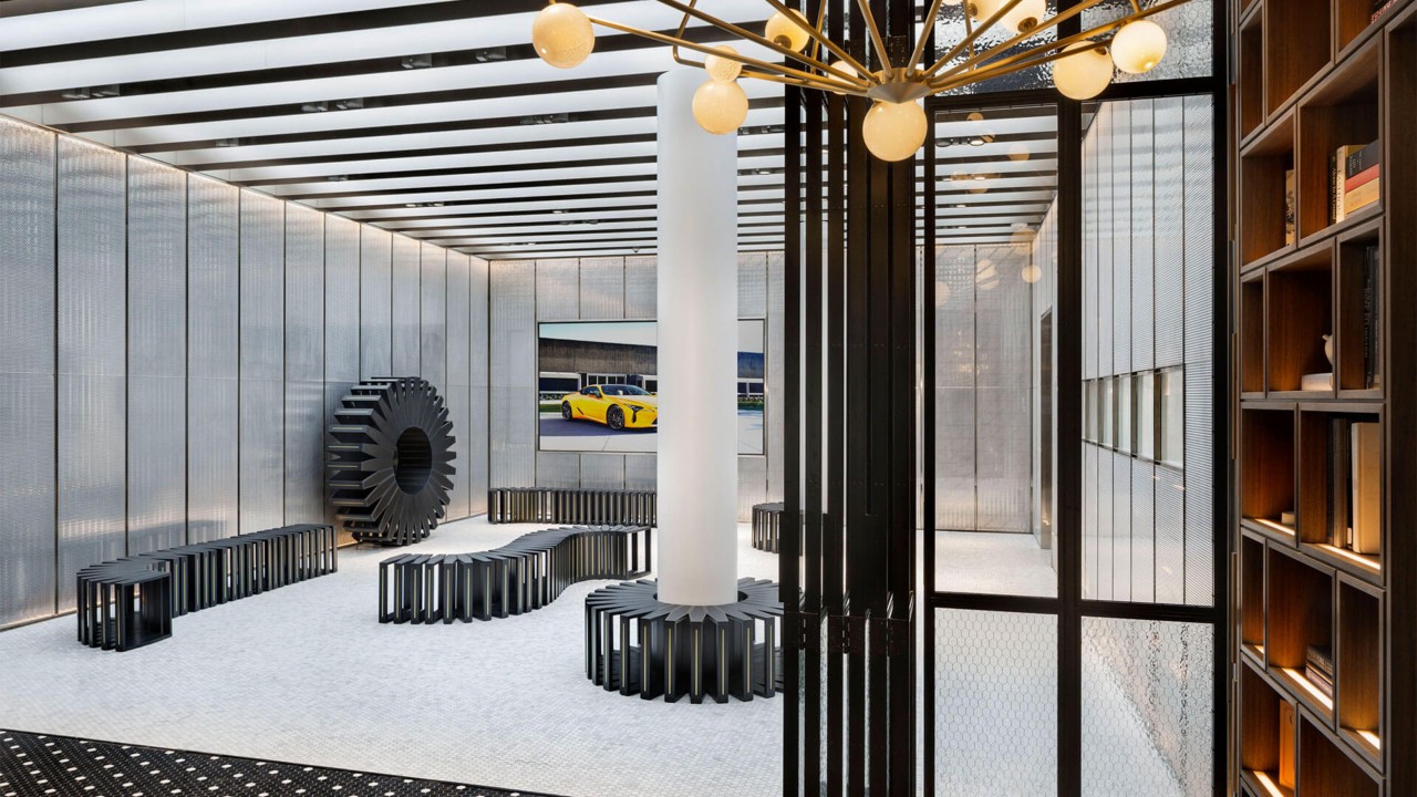 building interior Intersect by Lexus New York