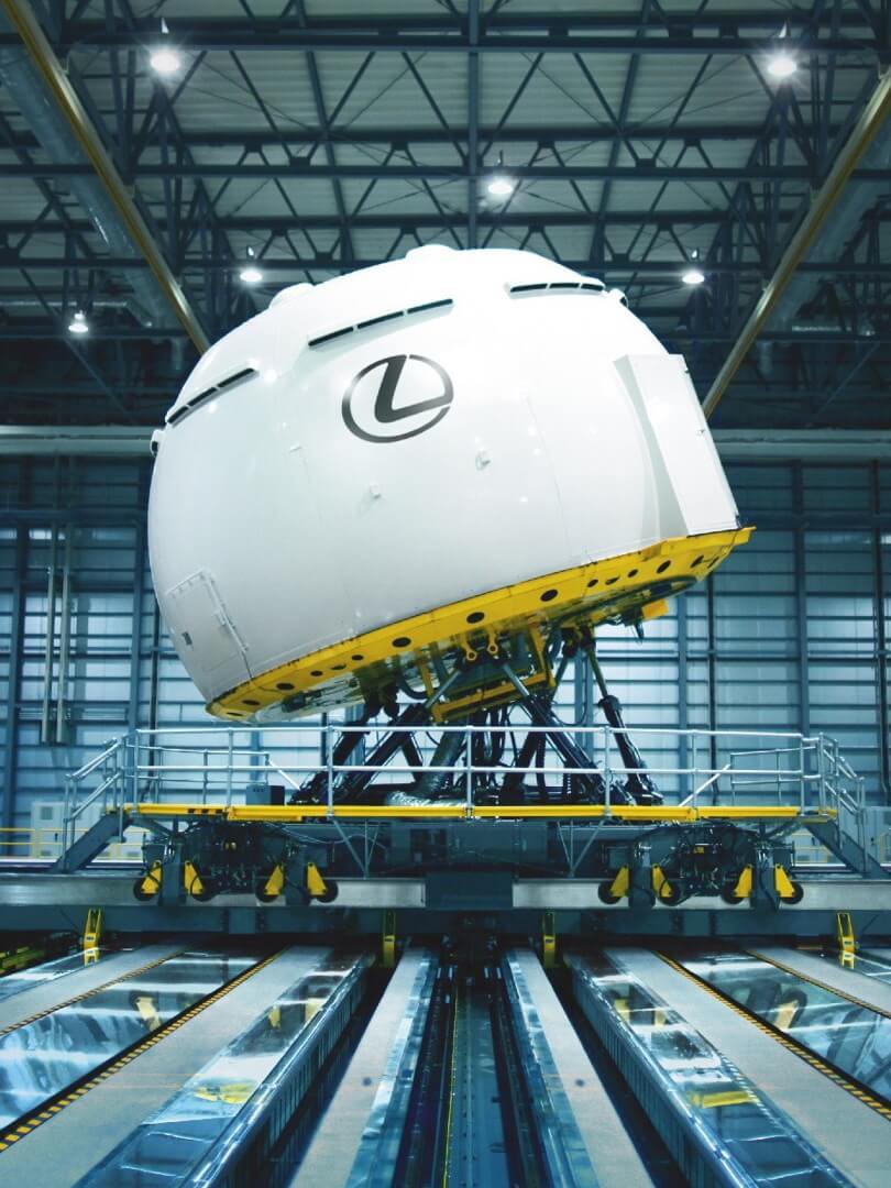 lexus smart dome simulated driving
