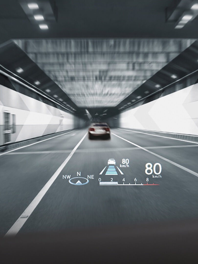 lexus car hud screen
