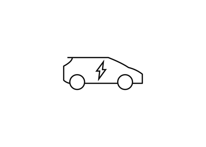 Phone screen showing battery status within the Lexus Link+ App