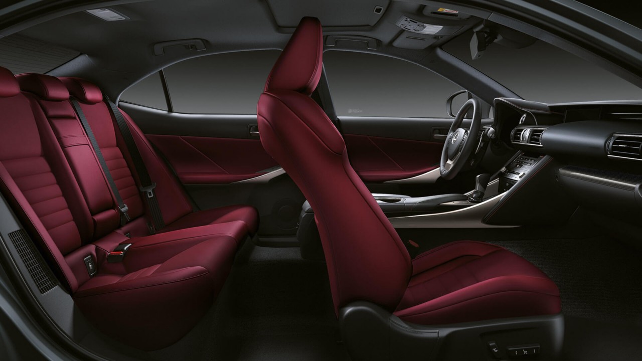 Lexus IS car interior