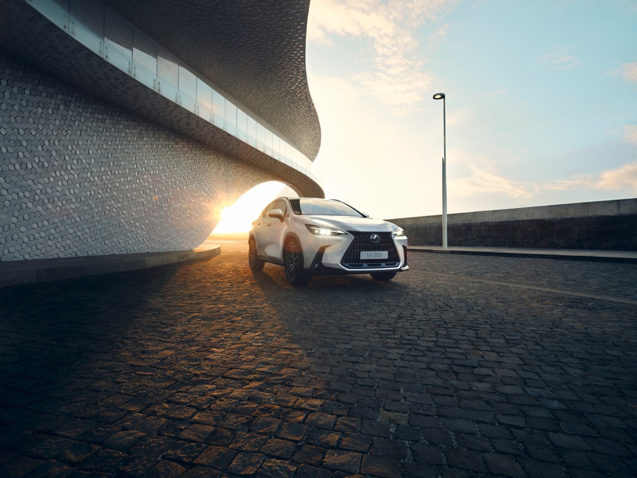 Lexus NX 350h parked outside