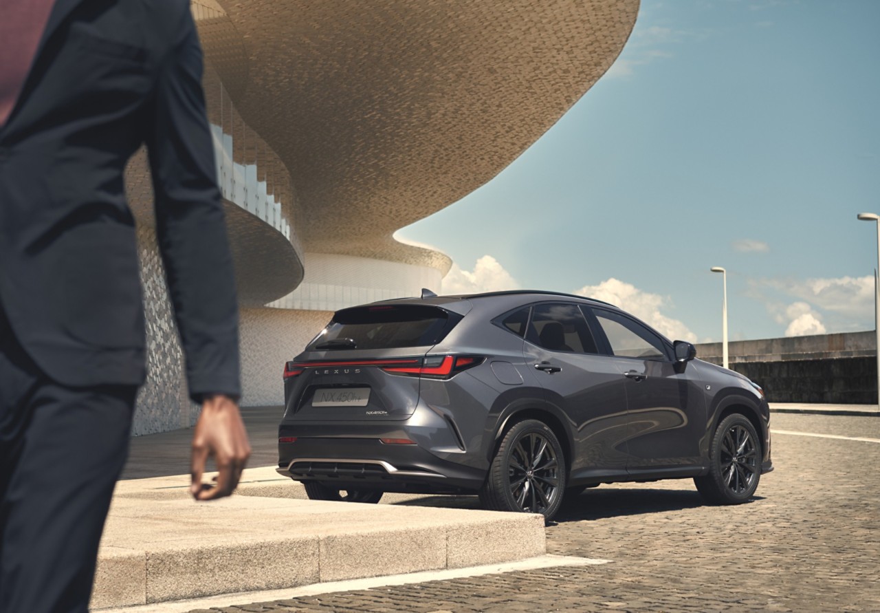 Lexus NX parked outside