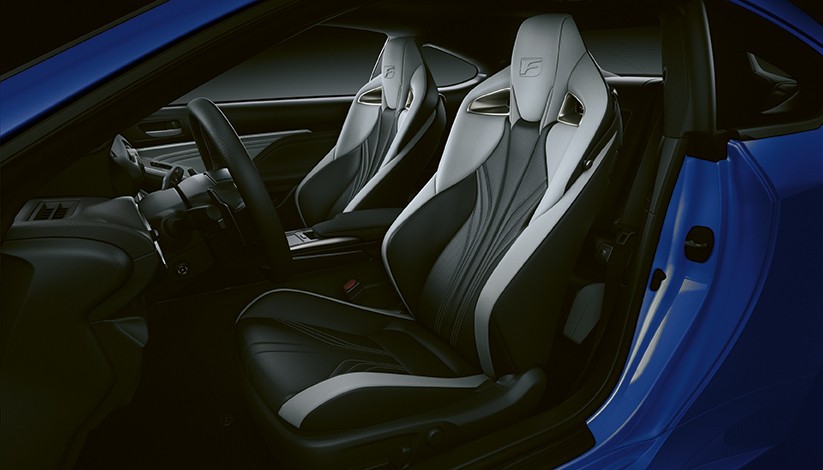 The Lexus RCF interior
