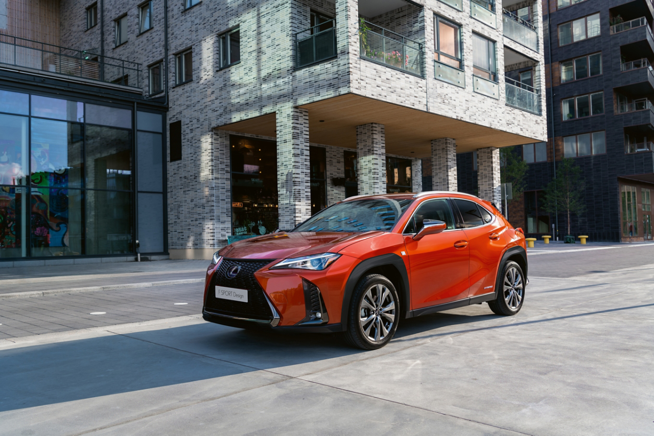 Lexus UX 250h parked outside