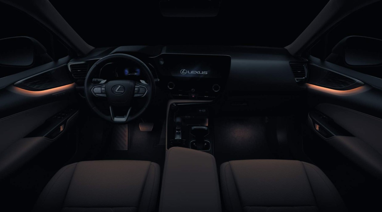 Lexus NX ambient lighting